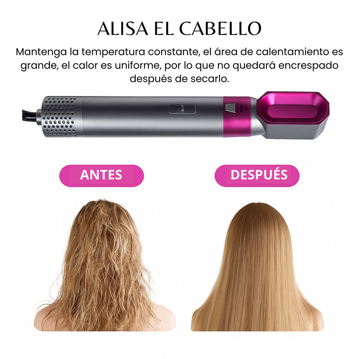 Cepilllo Secador 5 en 1